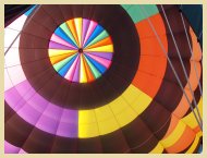 Inflating a Balloon: Gulf Coast Hot Air Balloon Festival
